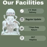 Dattatreya marble statue 2 feet2