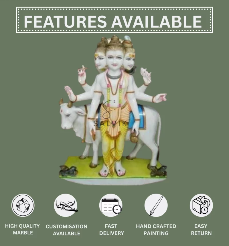 dattatreya marble murti 1