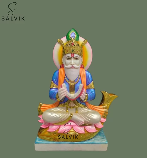 Jhulelal Marble Murti