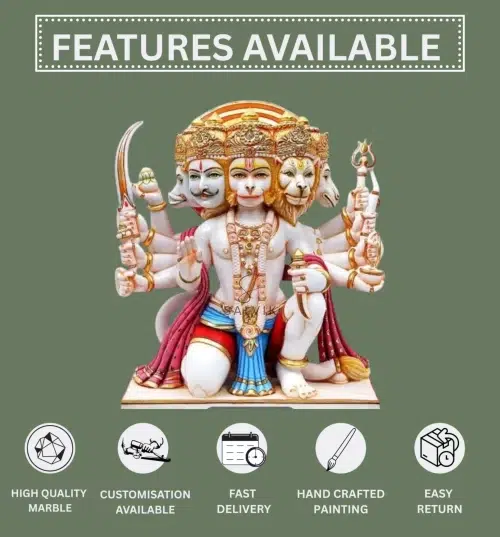 panchmukhi hanuman murti1