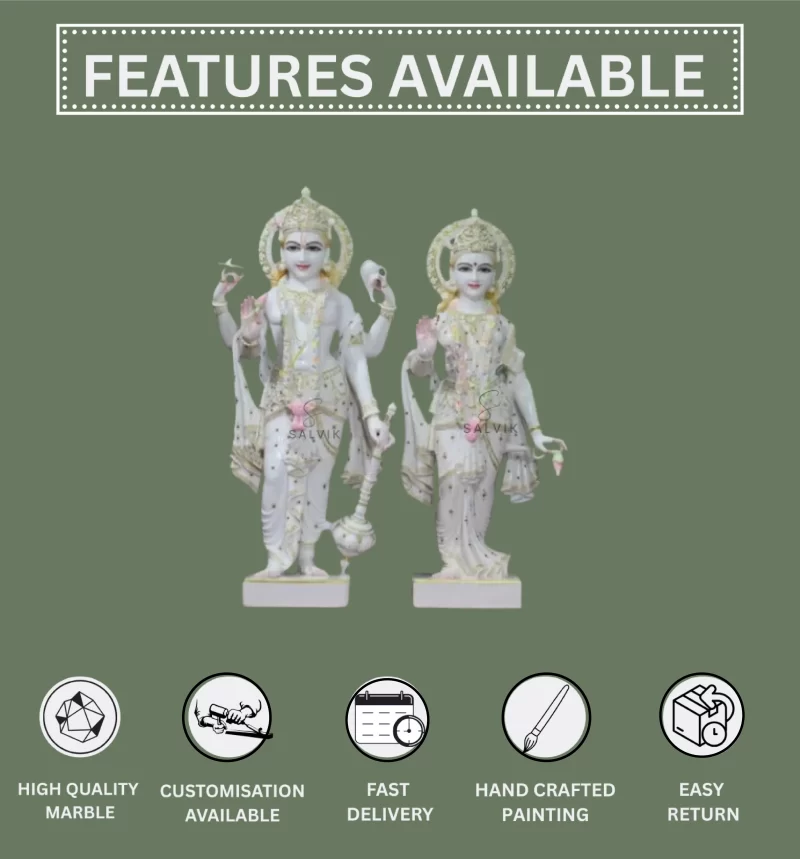 Laxmi narayan marble murti 1
